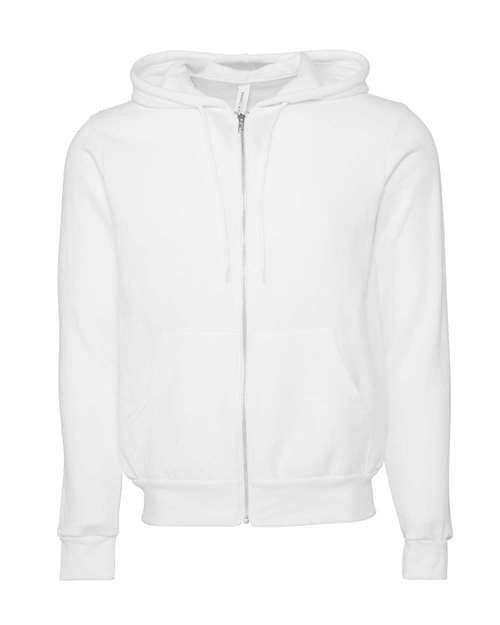 Sponge Fleece Full-Zip Hoodie - Front - B80406012