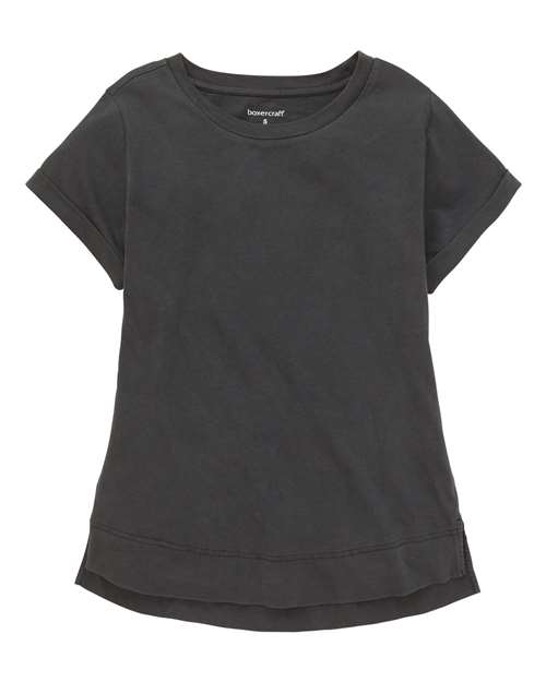 Women's Vintage Cuff T-Shirt - Front - B03303507
