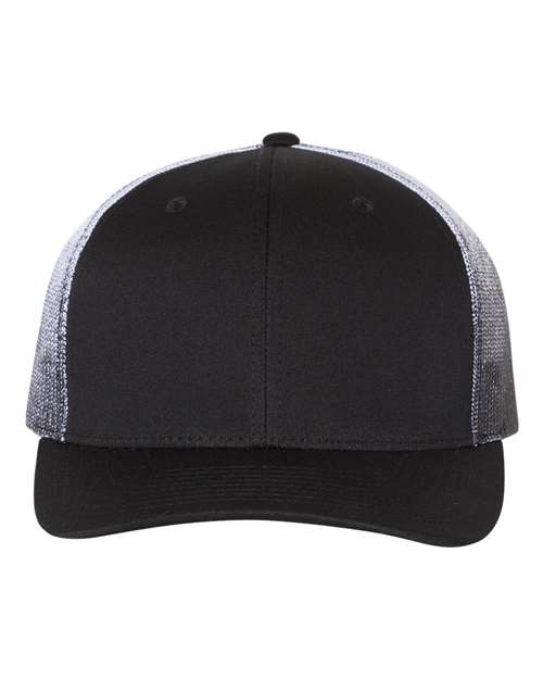 Printed Mesh Trucker Cap - Front - B00595500