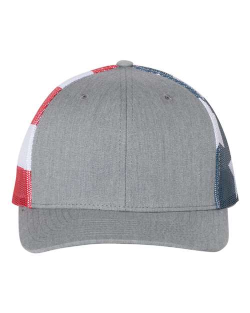 Printed Mesh Trucker Cap - Front - B00595100
