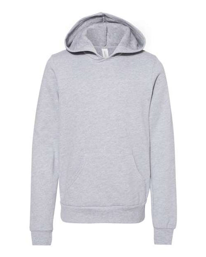 Youth Sponge Fleece Hoodie - Front - B22806585