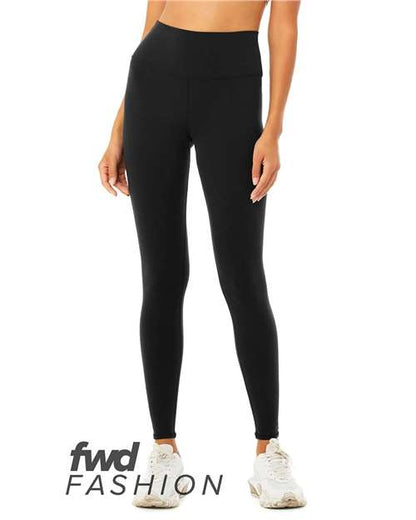 FWD Fashion Women's High Waist Fitness Leggings - Front - B10006505