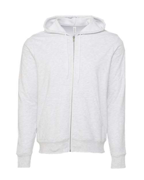 Sponge Fleece Full-Zip Hoodie - Front - B80406022