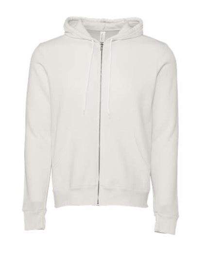 Sponge Fleece Full-Zip Hoodie - Front - B80406193