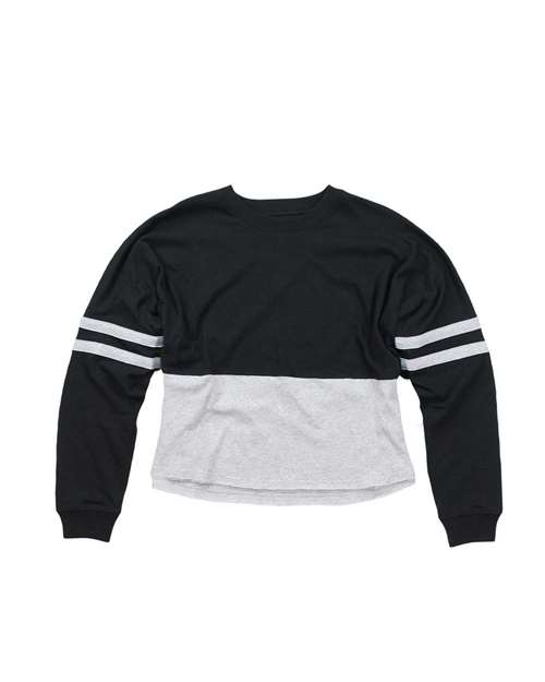 Women's Crop Retro Jersey - Front - B09603513