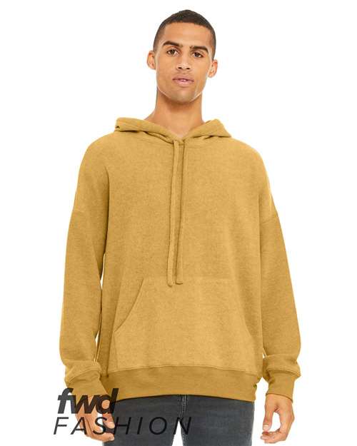 FWD Fashion Sueded Fleece Hoodie - Front - B83906416