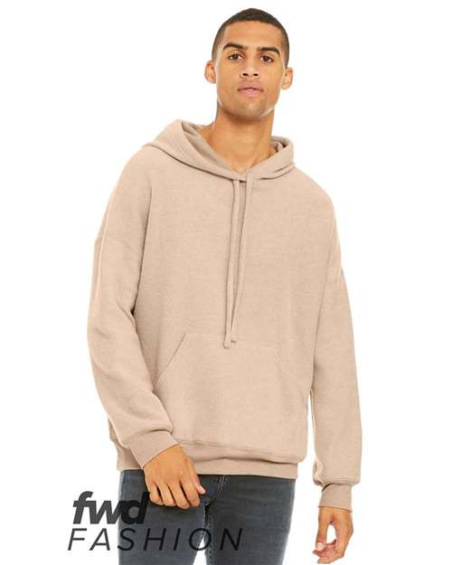 FWD Fashion Sueded Fleece Hoodie - Front - B83906243
