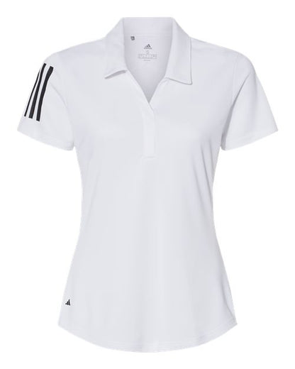 Women's Floating 3-Stripes Polo - Front - B03153007
