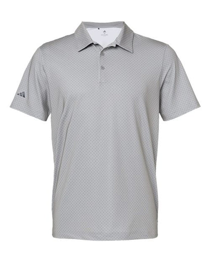 Diamond Dot Print Polo - Front - B03353358