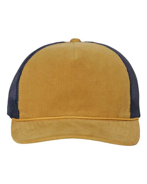 Troutdale Corduroy Trucker Cap - Front - B54795120