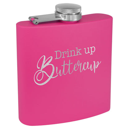 6oz Stainless Steel Flasks